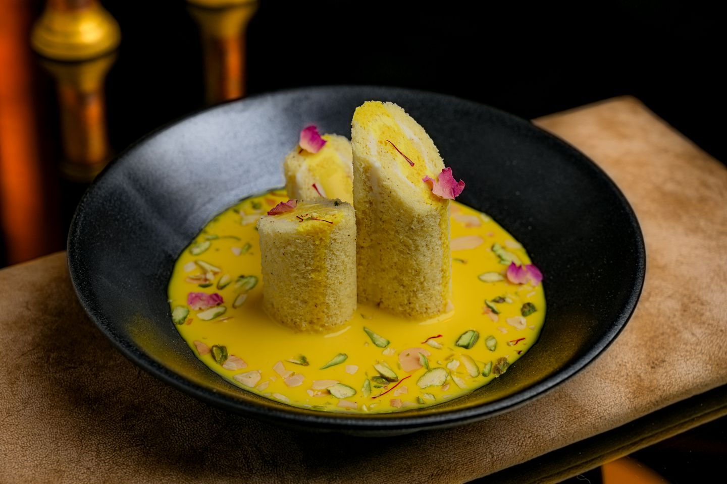 Zafrani Malai Roll