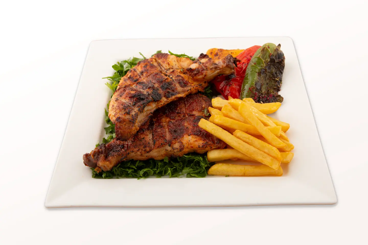Half Grilled Chicken