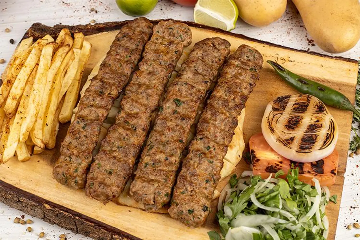 Kebab Lahm Spicy - Kebab Lahm