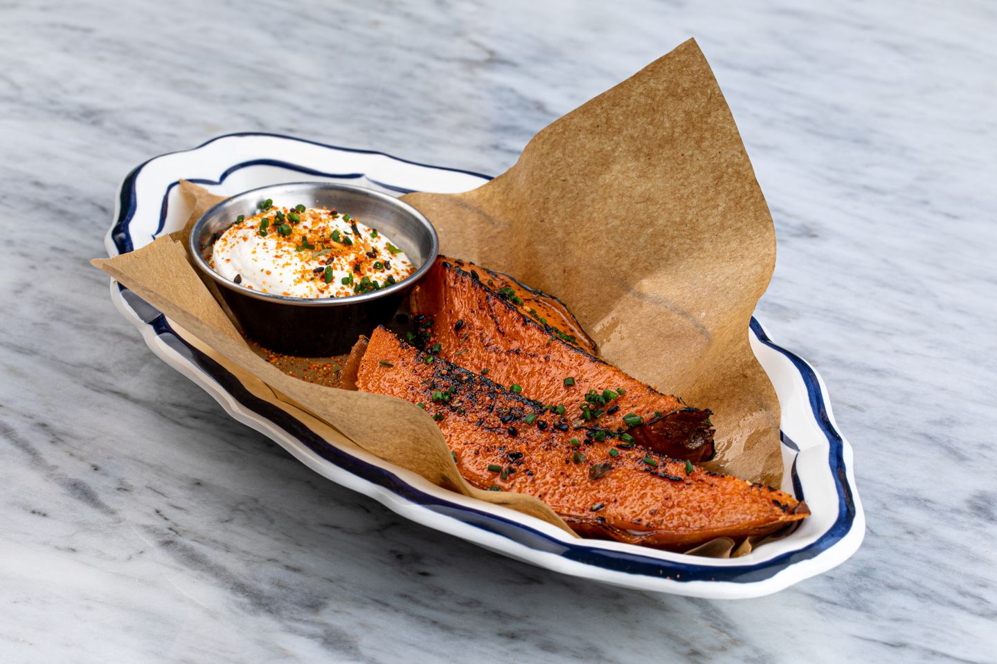Charred Honey Sweet Potato