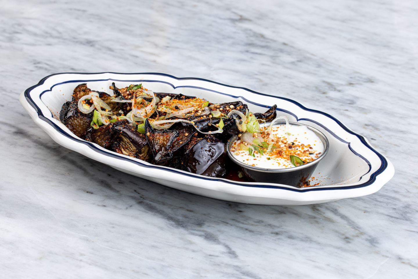Flamed Aubergine