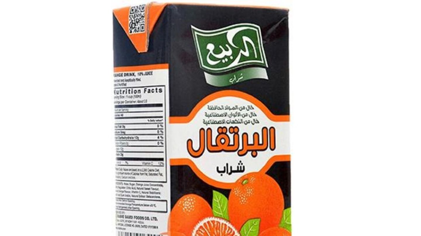 عصير برتقال الربيع