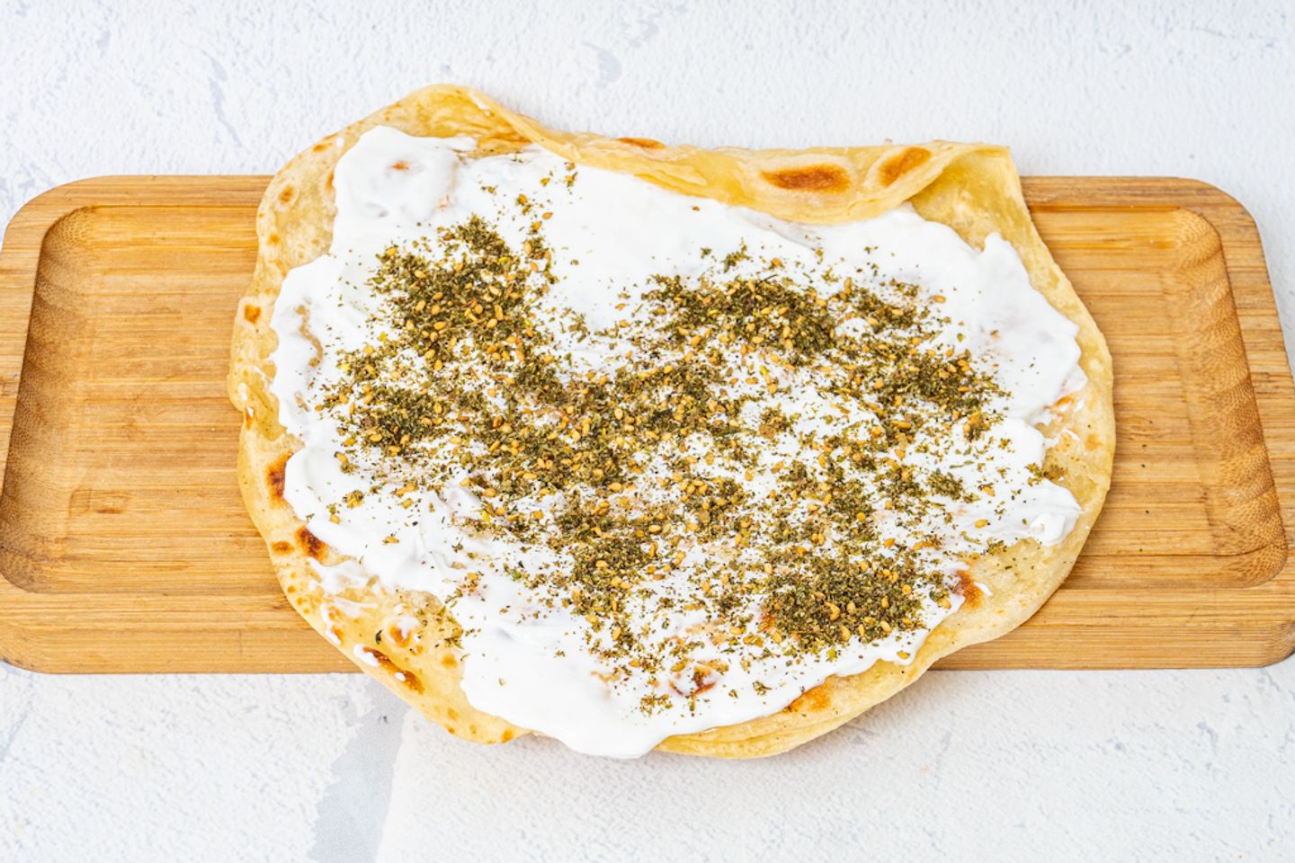 لبنة و زعتر