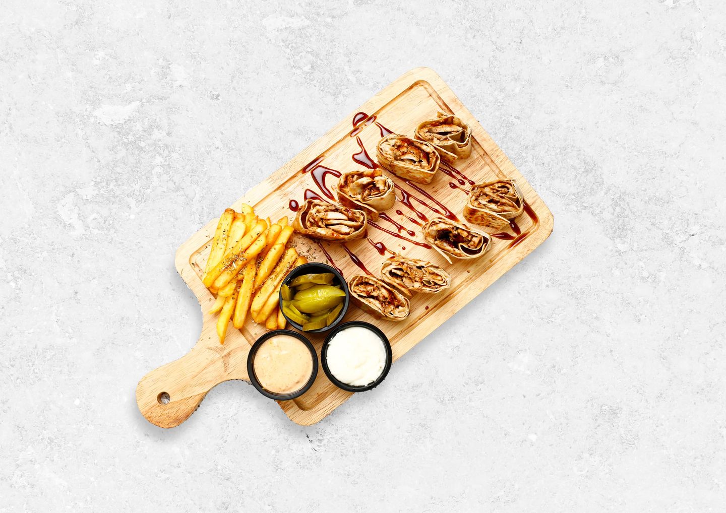Arabic Shawerma On Charcoal