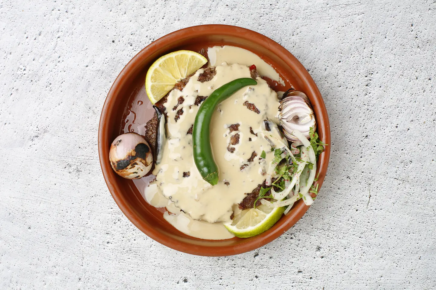 Meat Kofta With Tahina