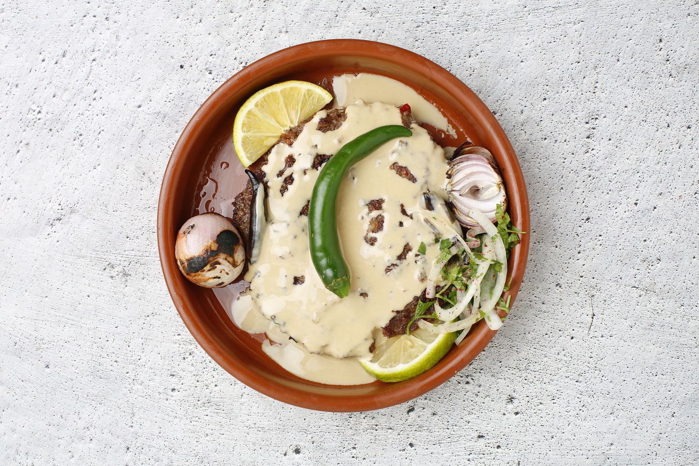 Meat Kofta With Tahina