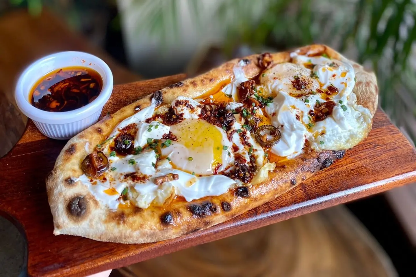 Turkish Egg Flatbread