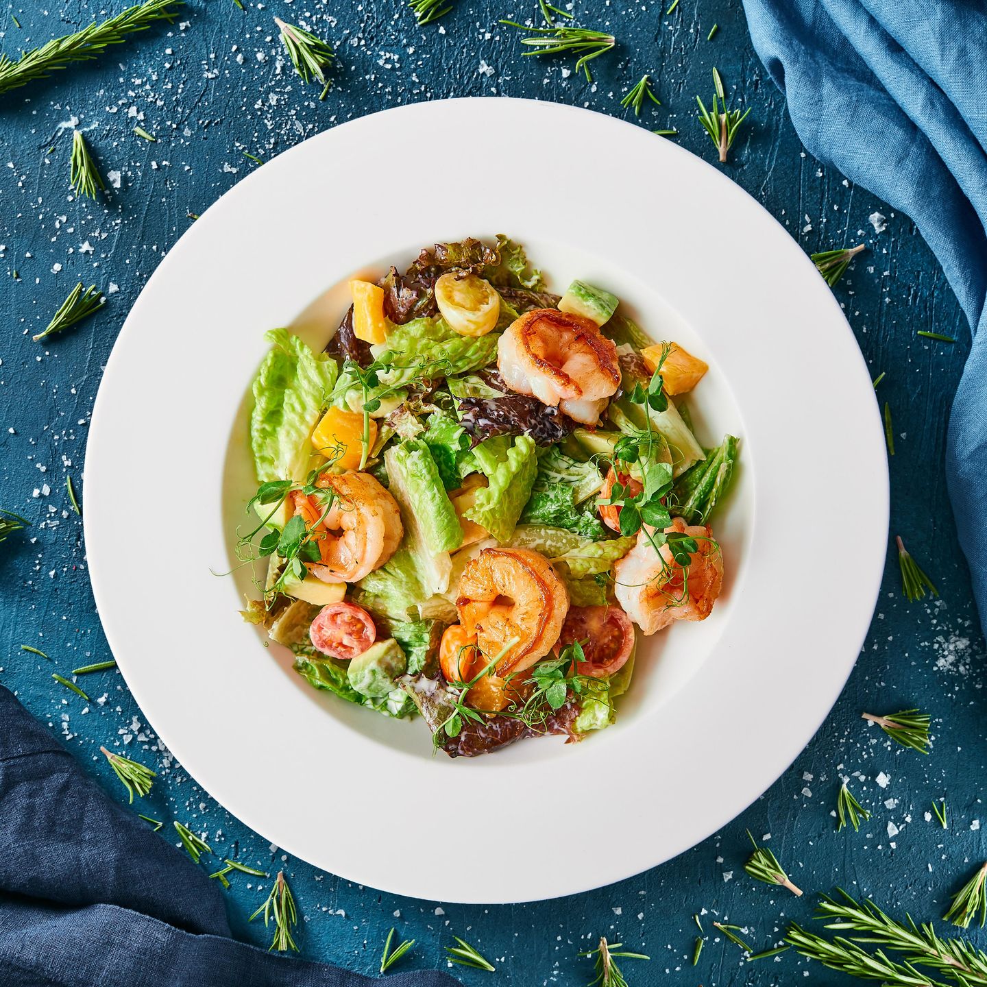 Prawn Mango Avocado Salad