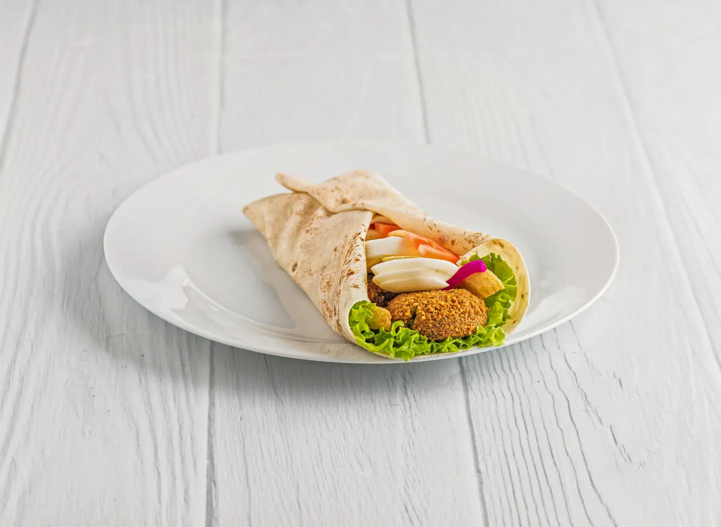Mixed Falafel Sandwich