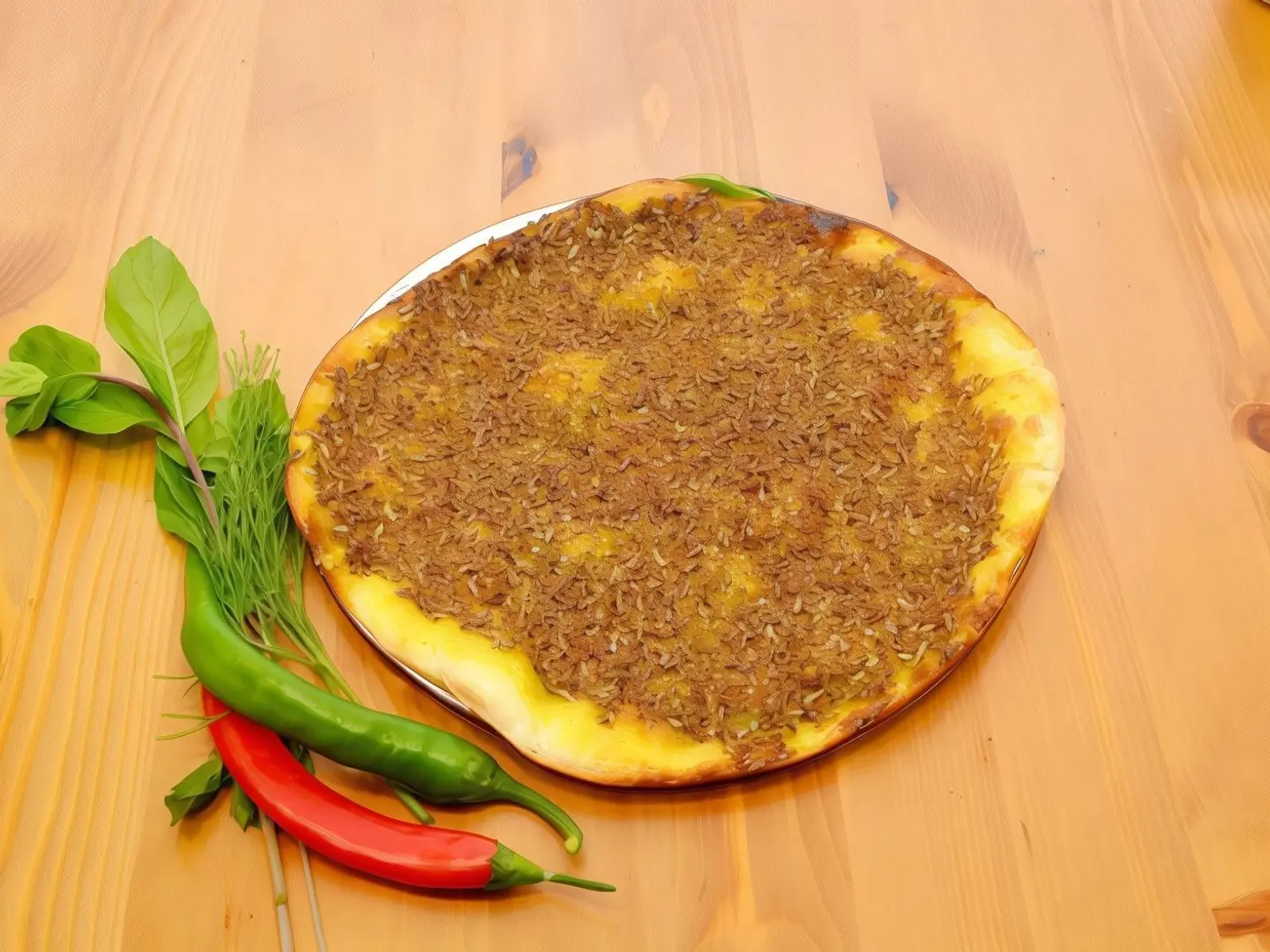 فطيرة  زعتر