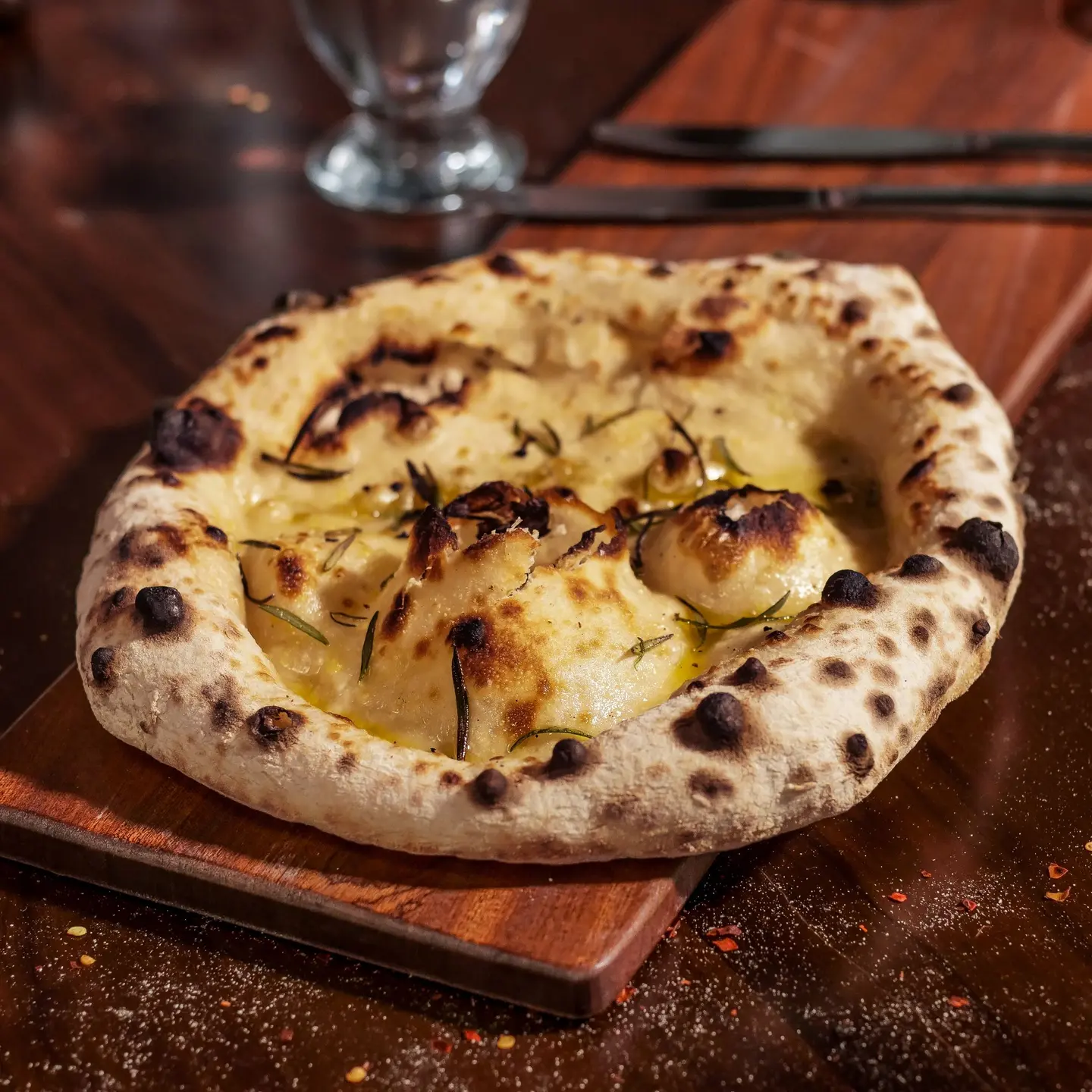 Rosemary Baked Pizza