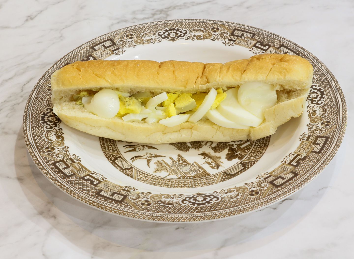 Boiled Egg Sandwich