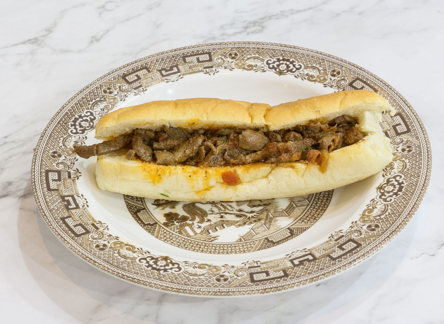 Lamb Liver Sandwich