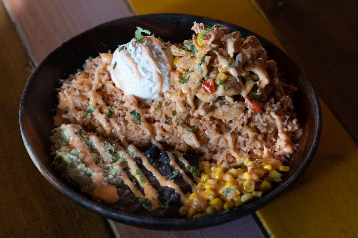 Fajita Chicken Burrito Bowl
