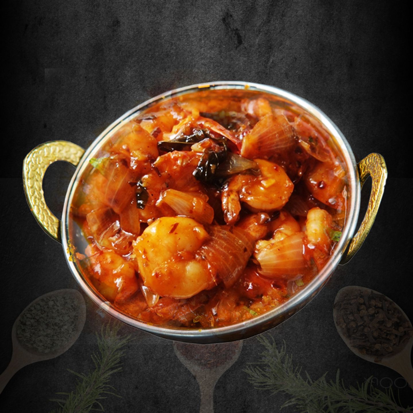 Prawns Chilli Onion