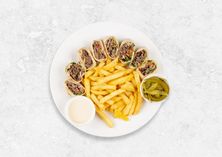 شاورما عربي ملكي على الفحم