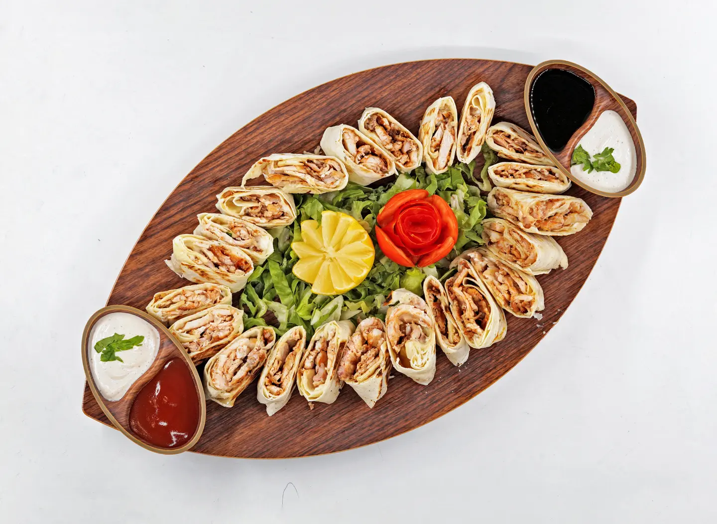 Large Arabic Shawarma Plate