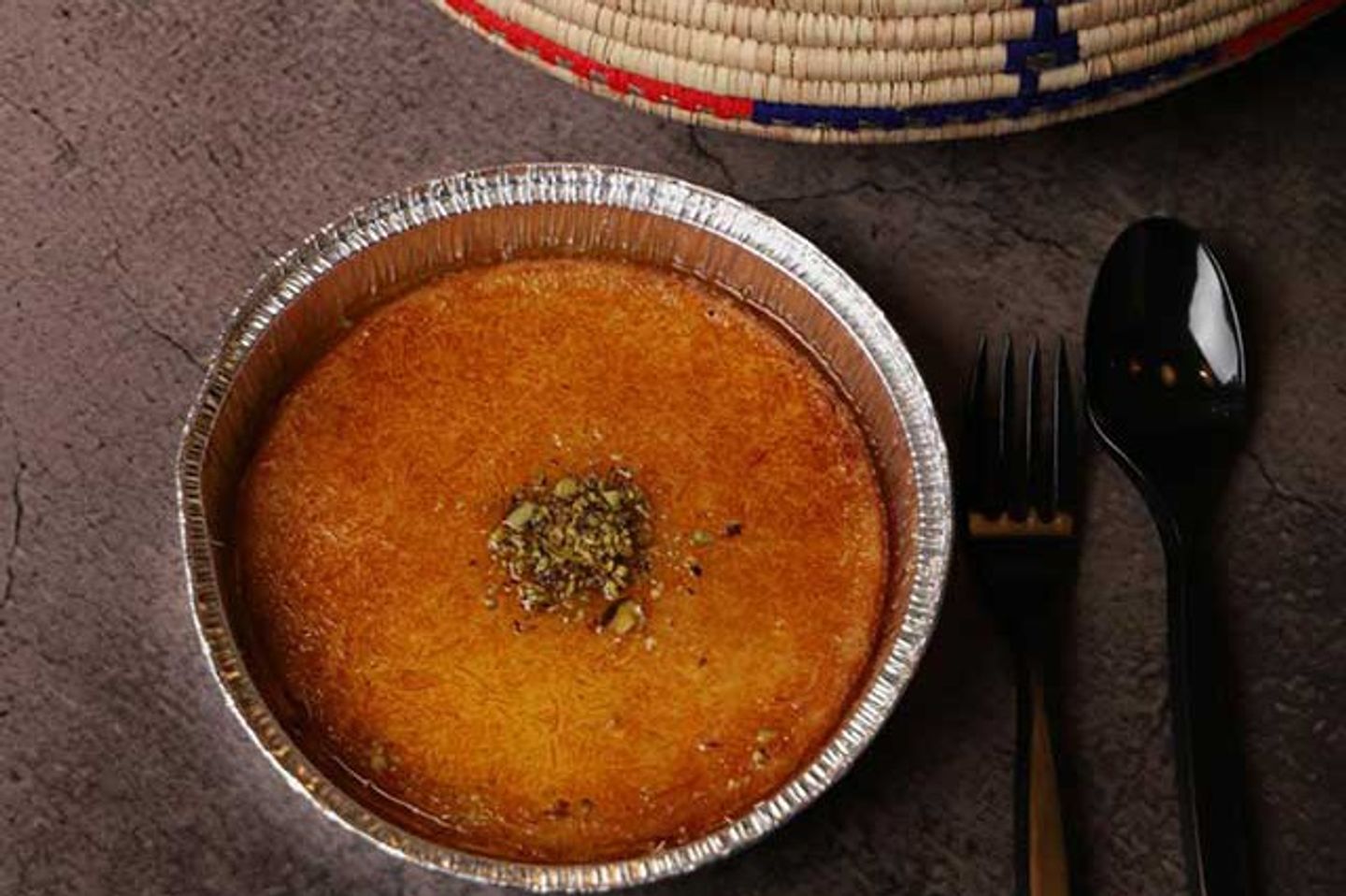 كنافه بالقشطه