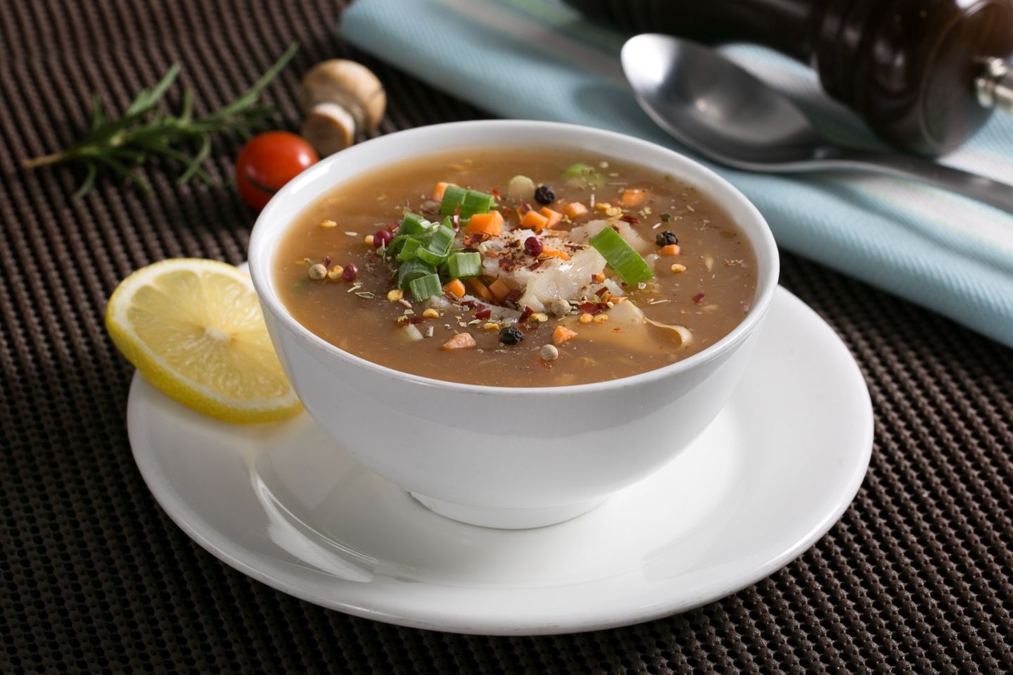 شوربة سمكتي الخاصة