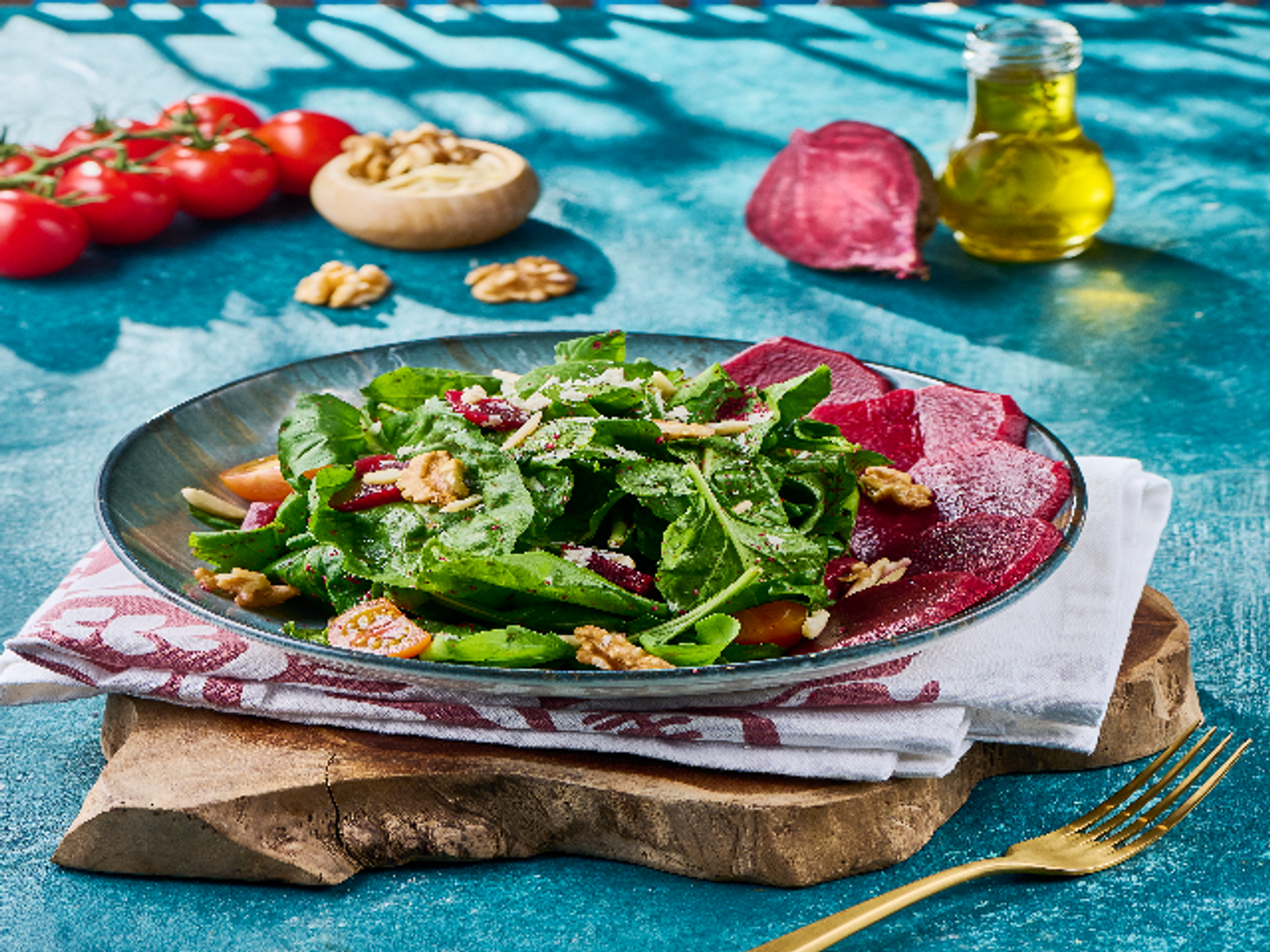 Rocca Salad With Beetroot