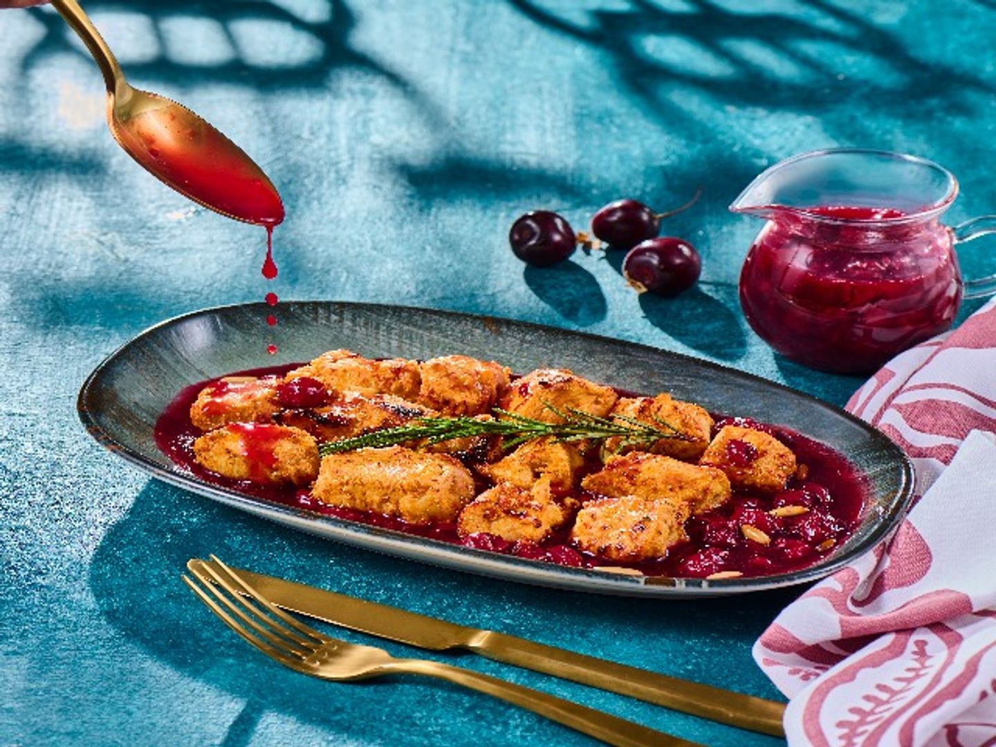 Grilled Shish Taouk With Cherry