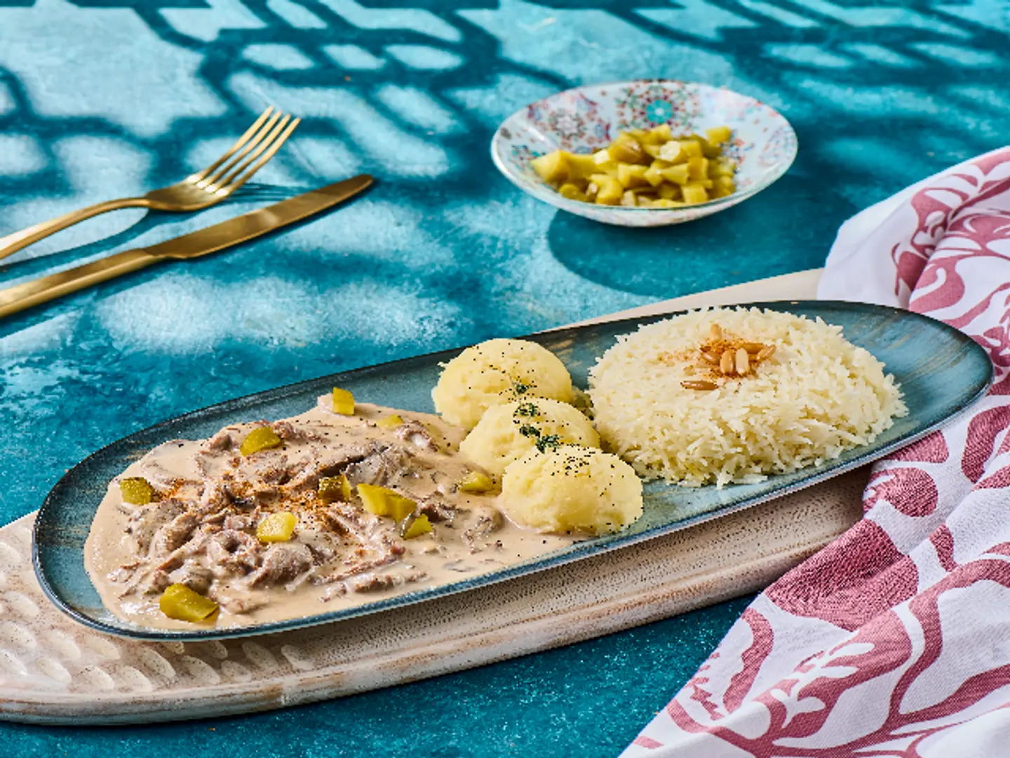 لحم ستروجانوف