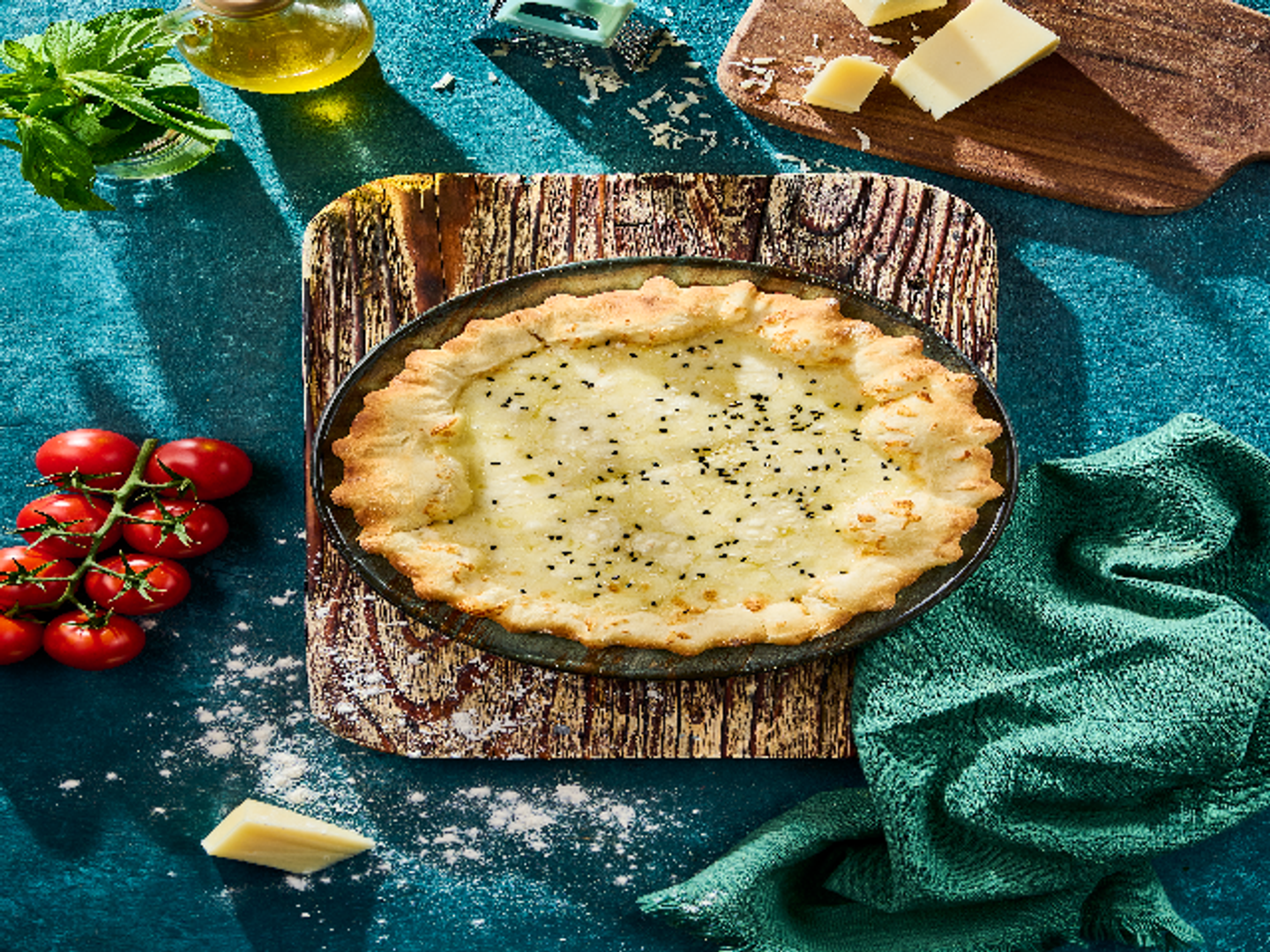 Kashkaval Cheese Manqousheh