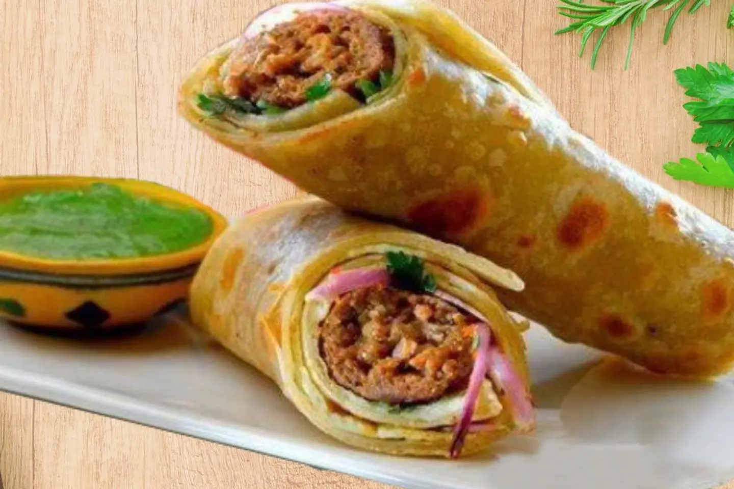 Mutton Seekh Roll