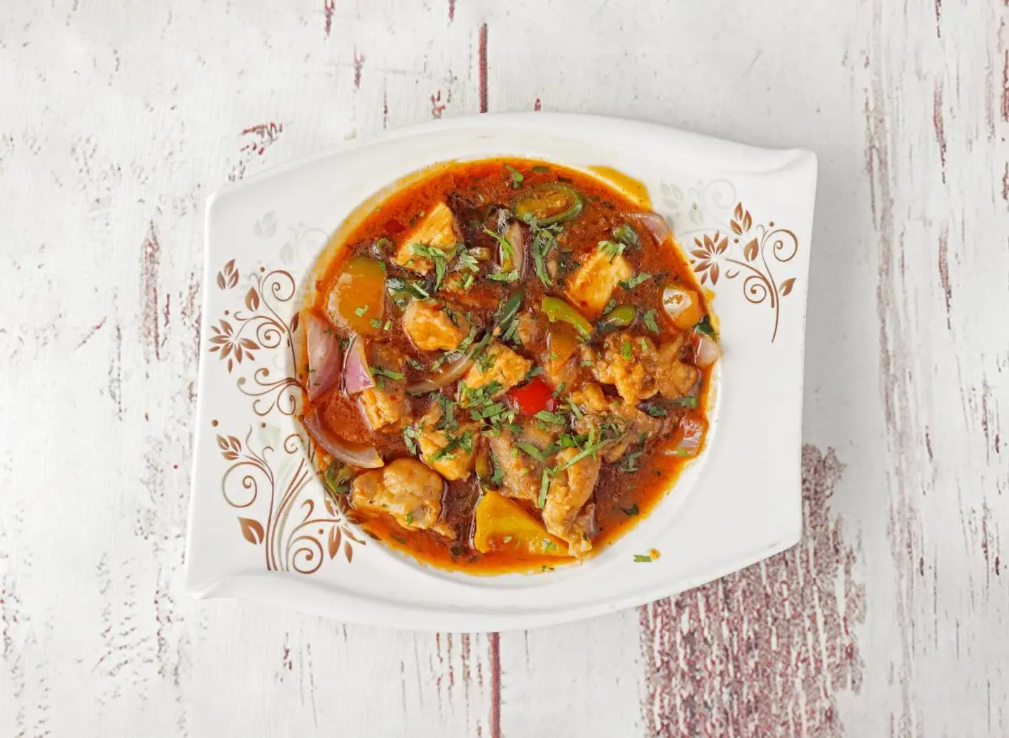 Chilli Chicken Gravy Boneless