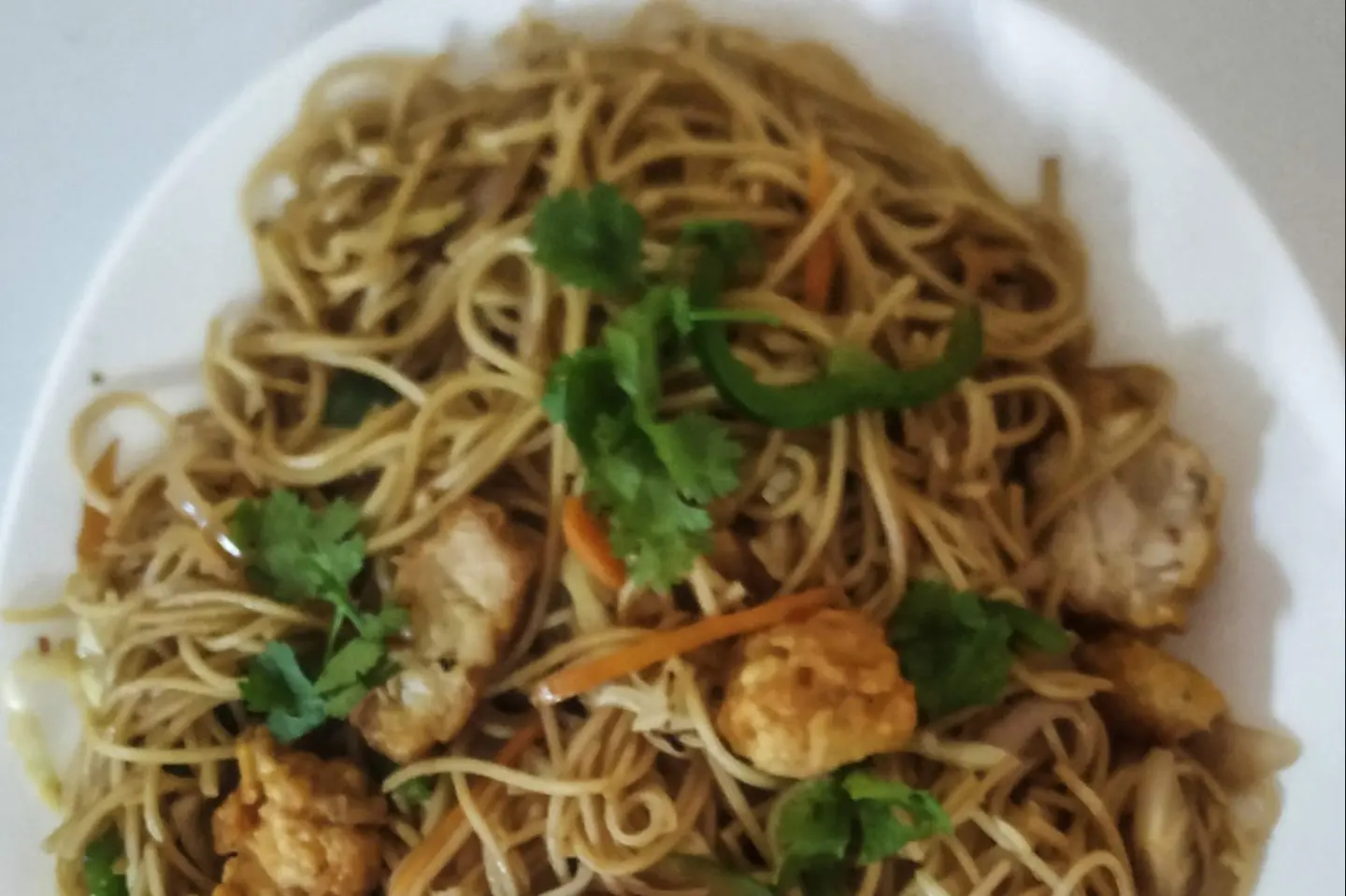 Chicken Chilli Garlic Noodles