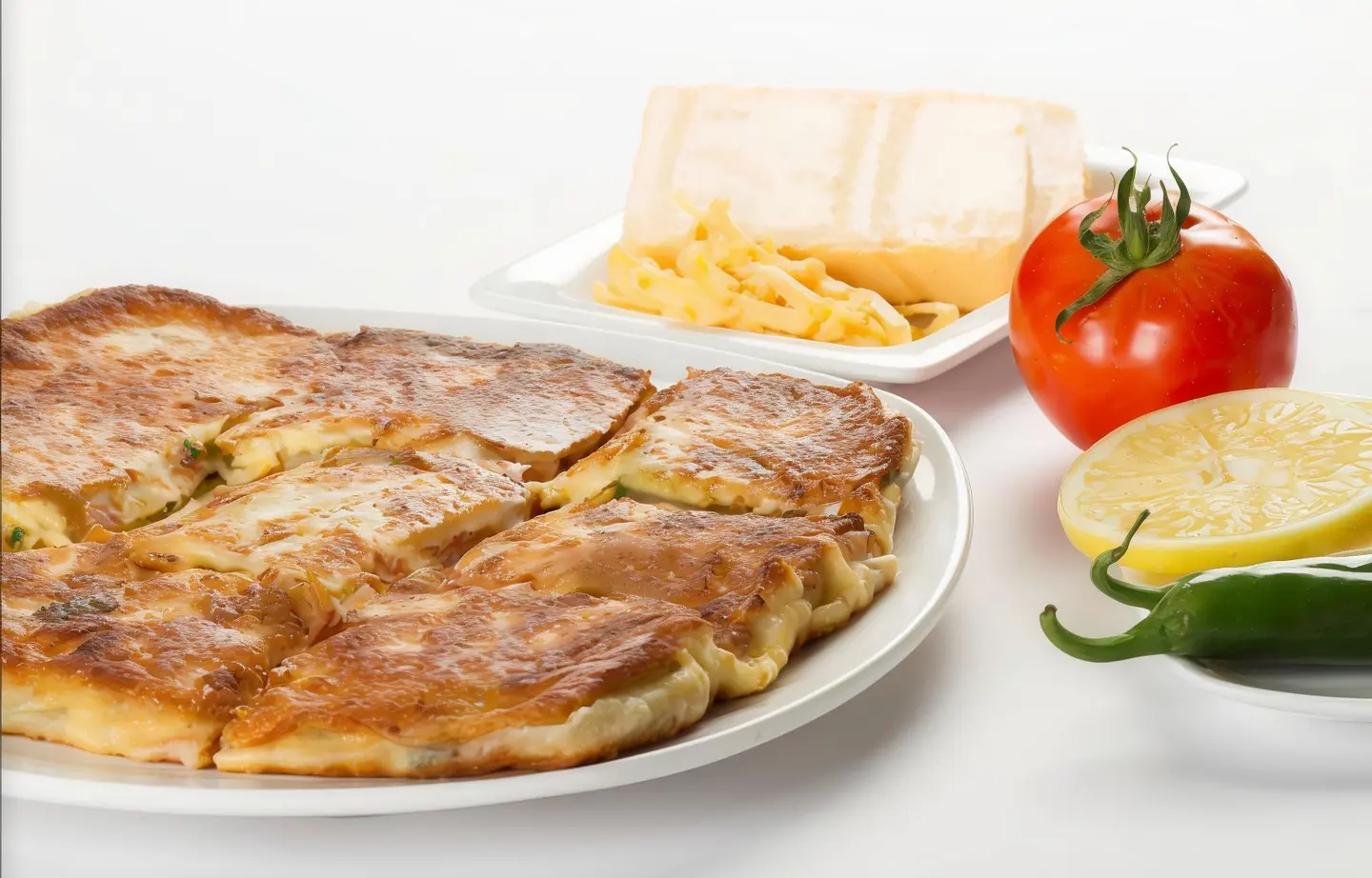 فطيرة جبنه شيدر بالطماطم