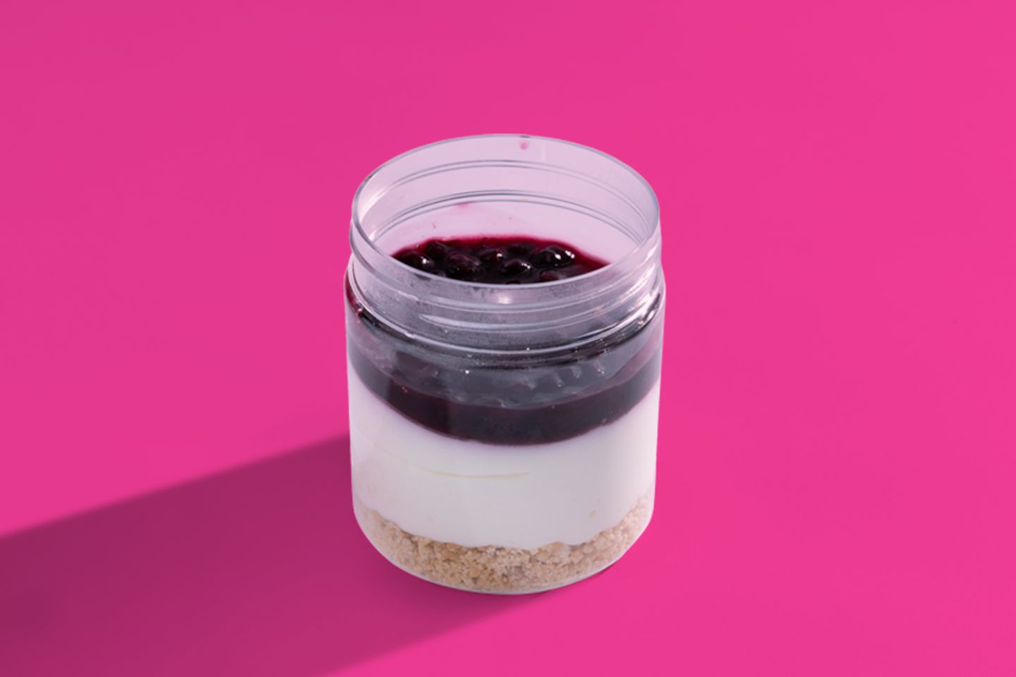 Cheese Cake Blueberry Jar