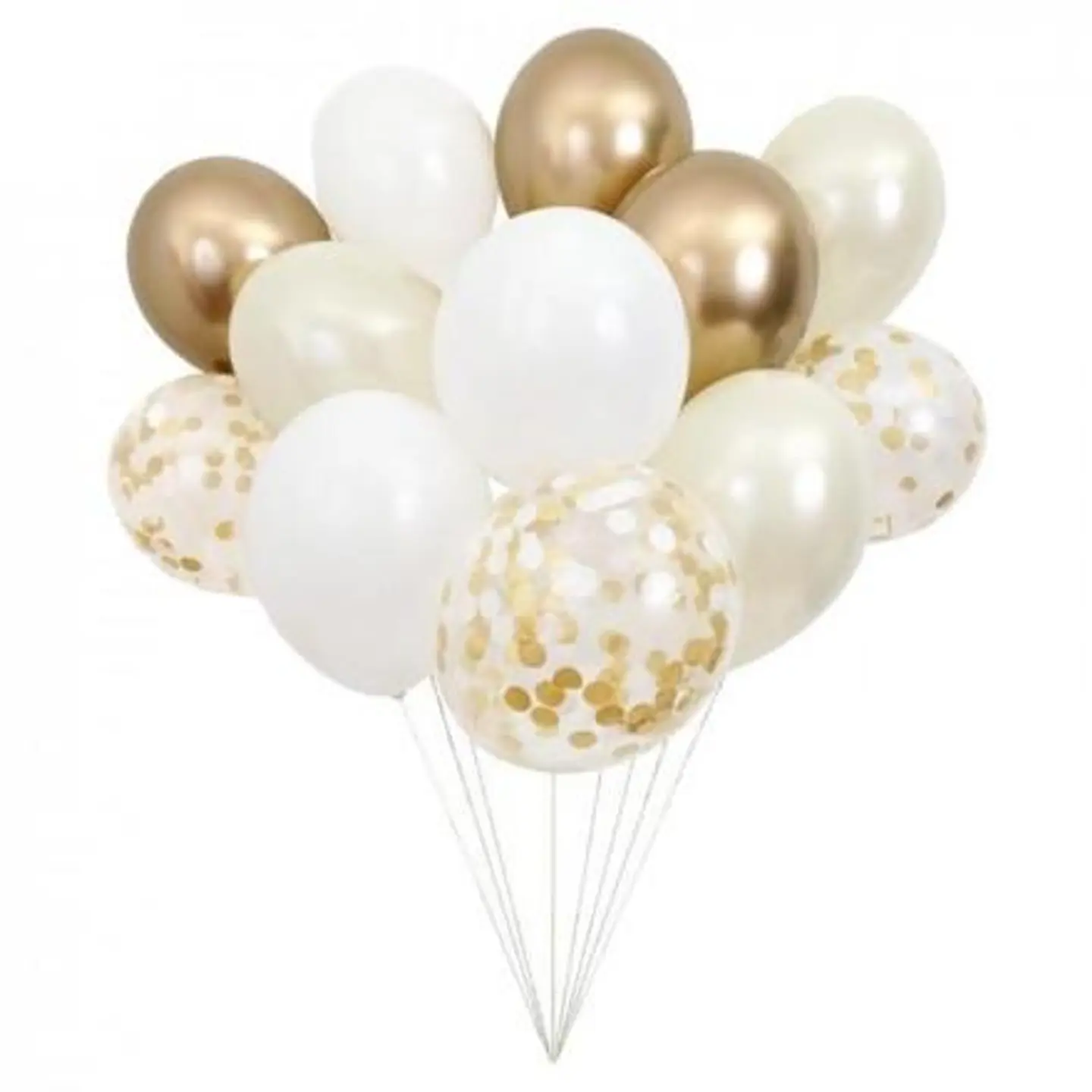 Package Gold Balloons