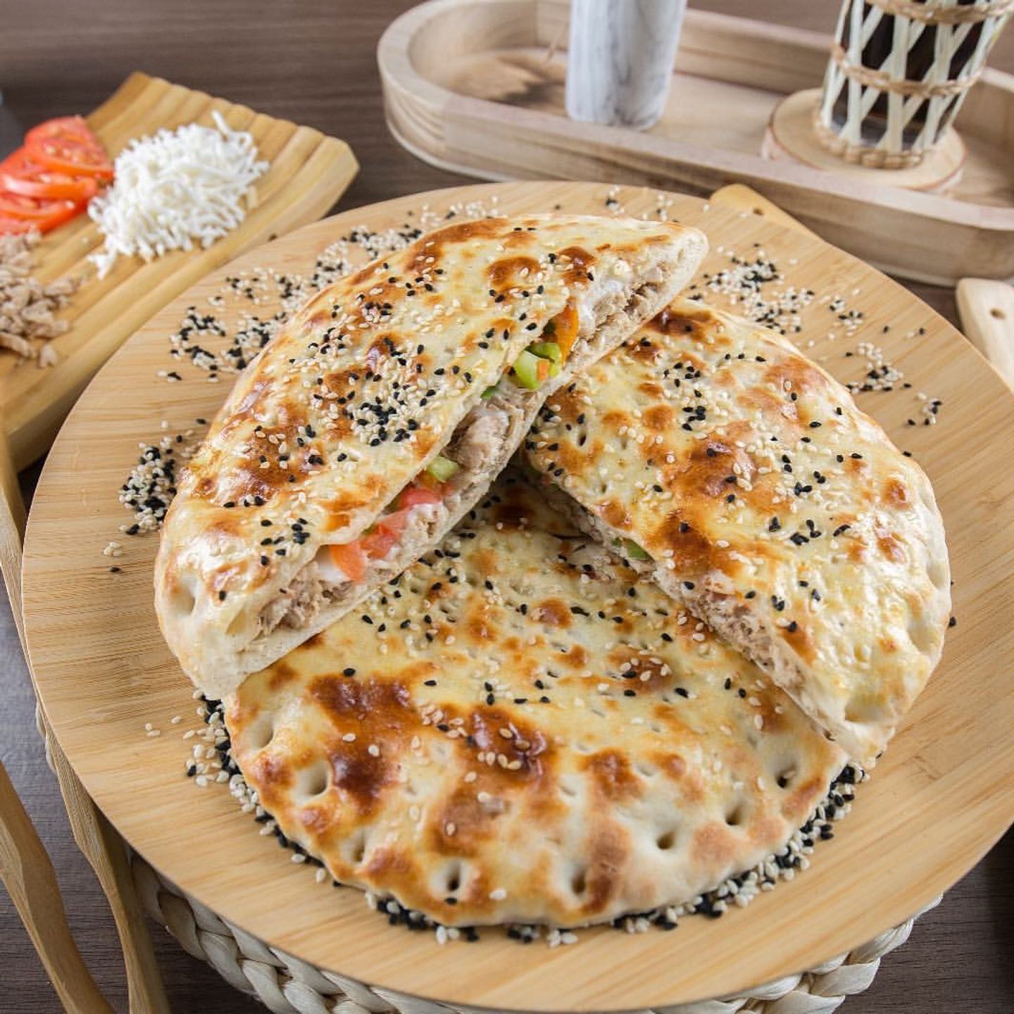 دجاج و خضار