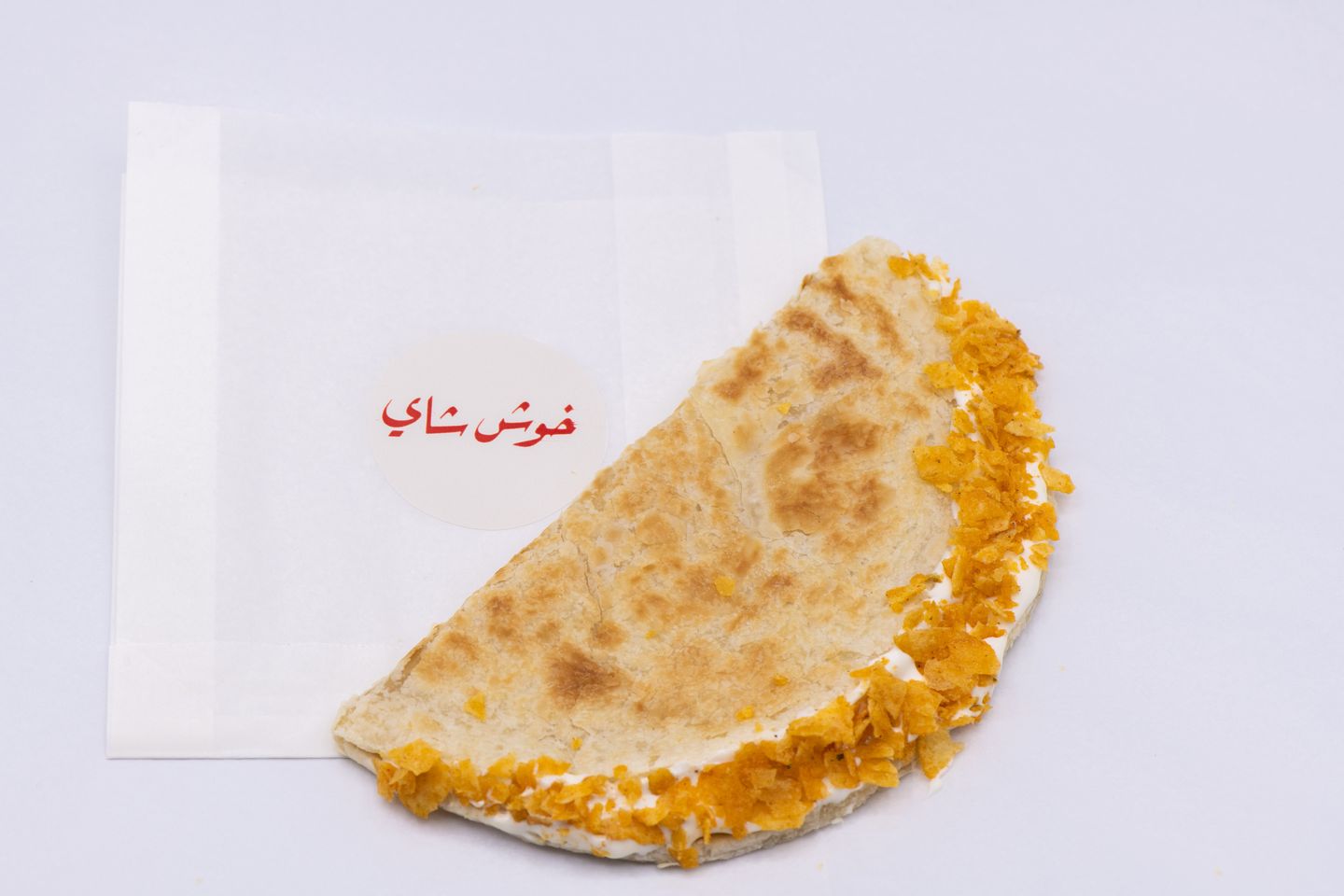 شباتي جبن مع شيبس