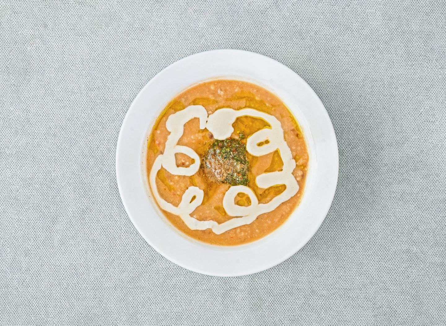 Beans With Hummus