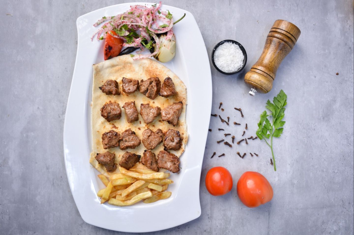 اوصال لحم 4 سيخ
