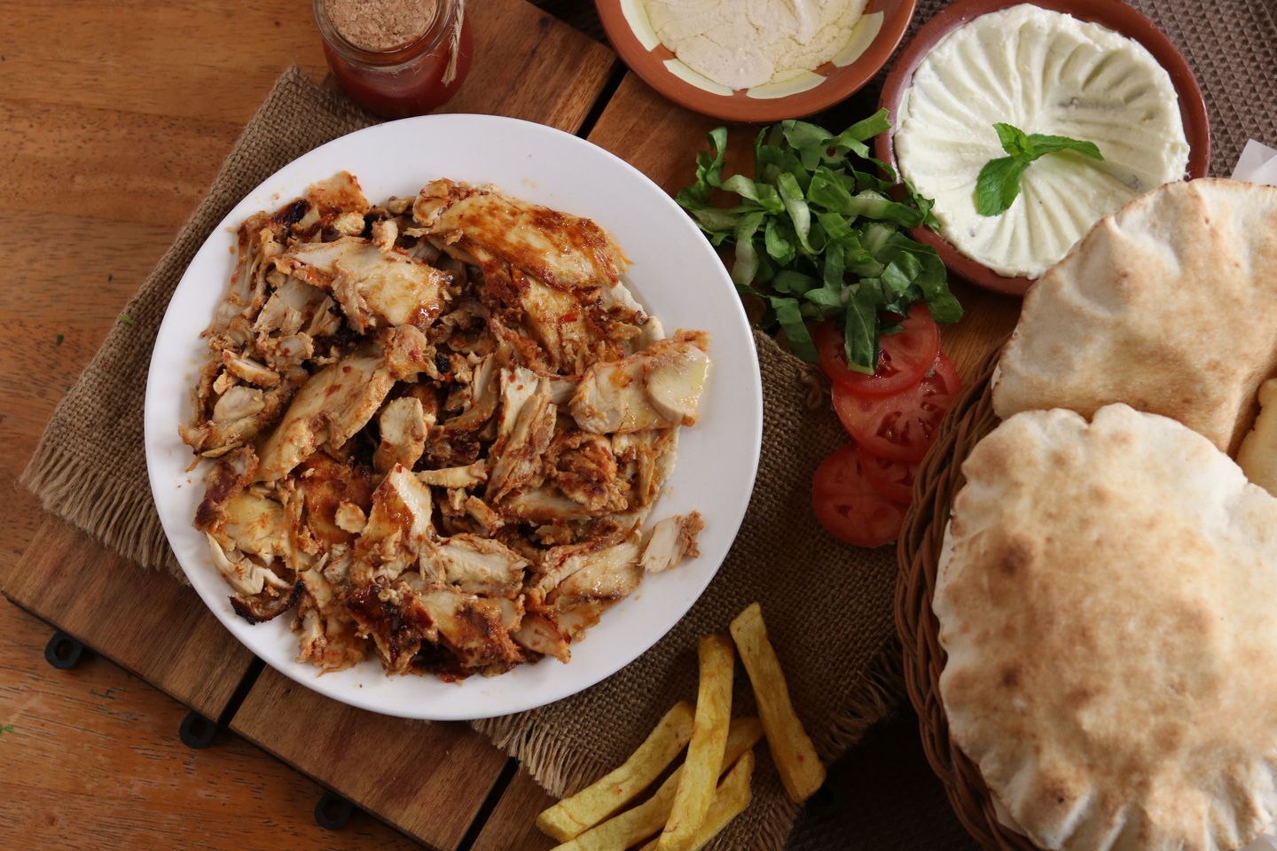 Chicken Shawarma Plate