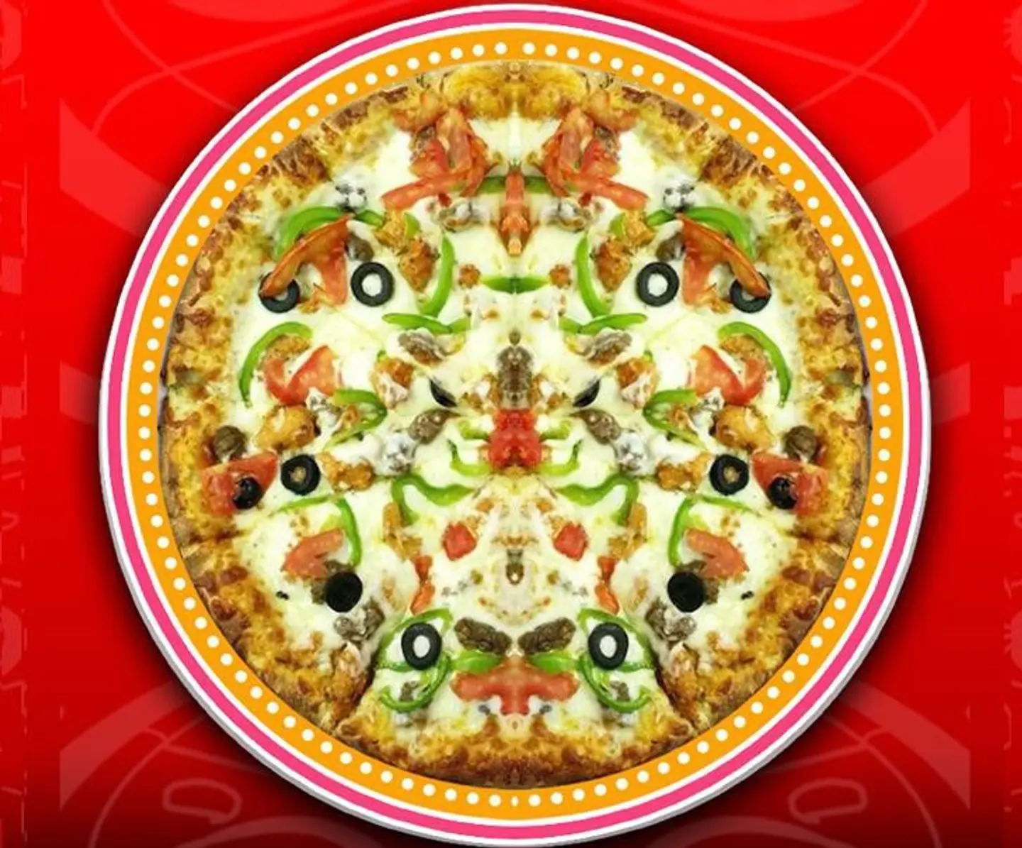 Large Chicken Meat Mix Pizza