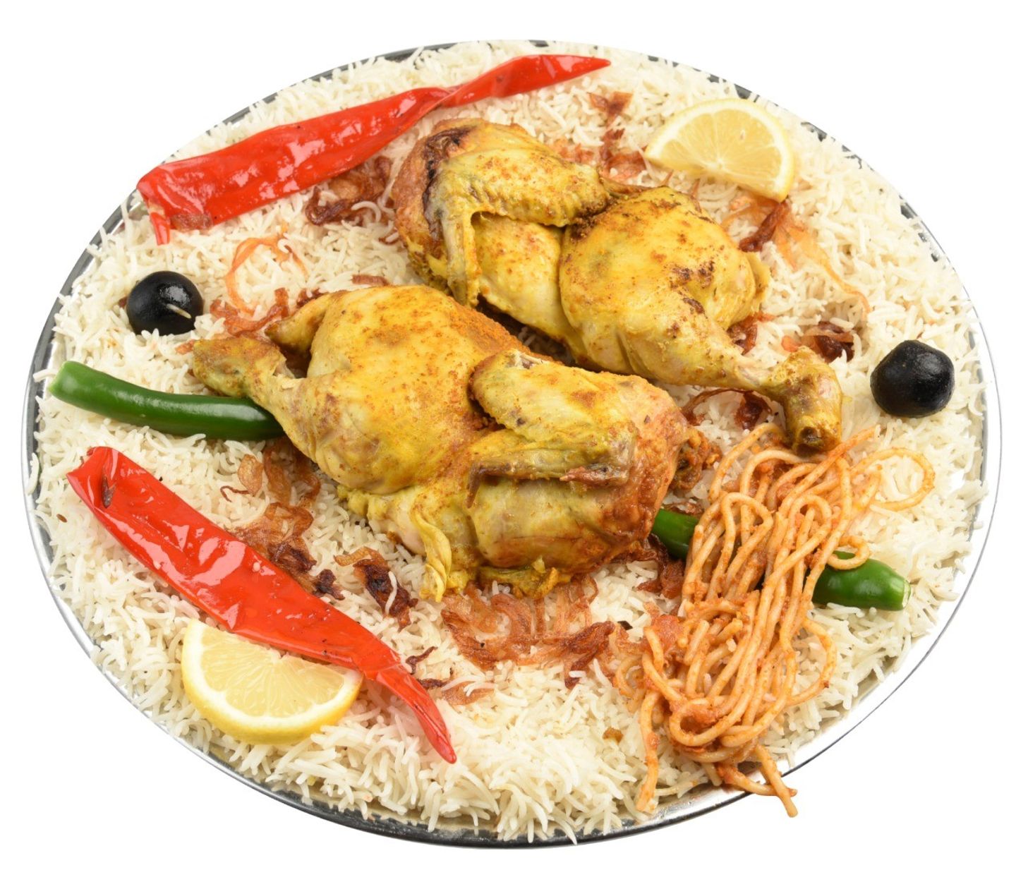 Whole Haneeth Chicken With Rice