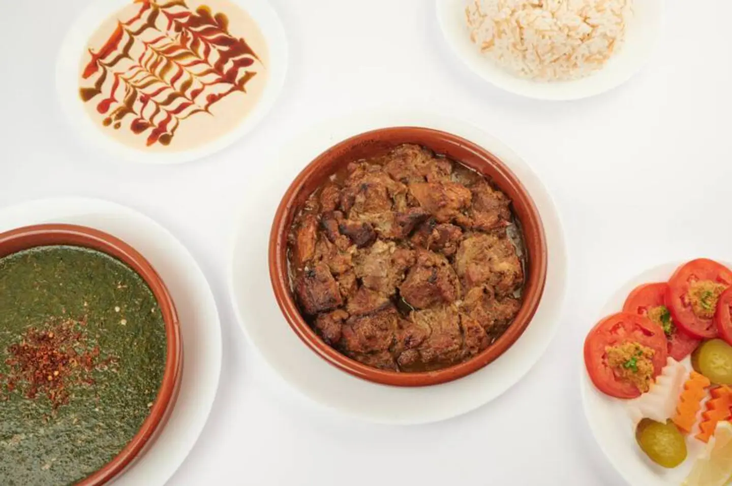 طاجن أوصال بالطماطم