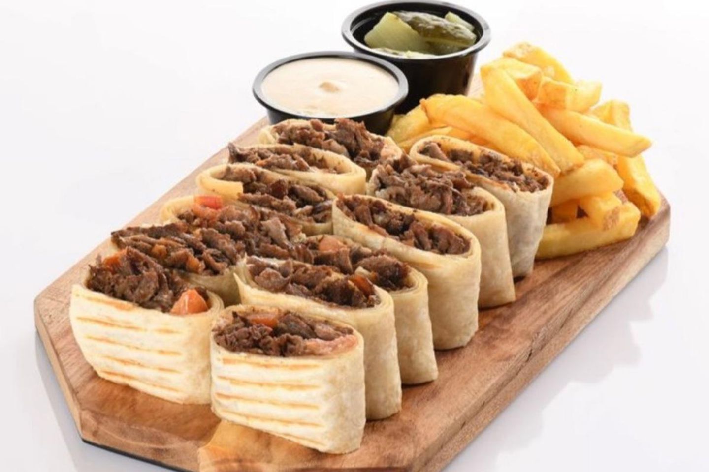 صحن عربي لحم دبل