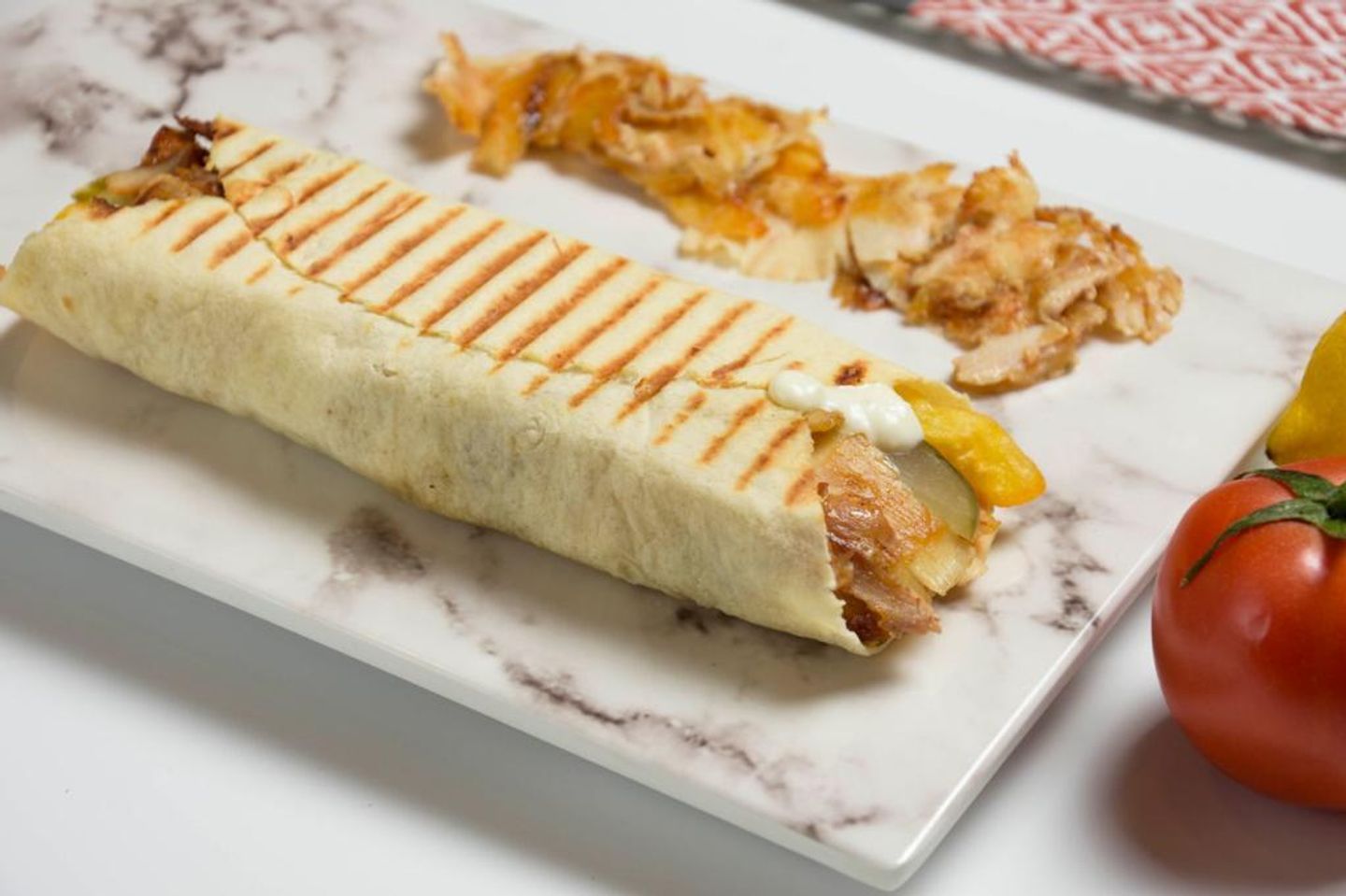 Large Tortilla Chicken Shawarma