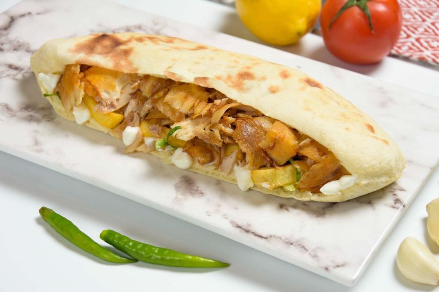 Large Oven Chicken Shawarma