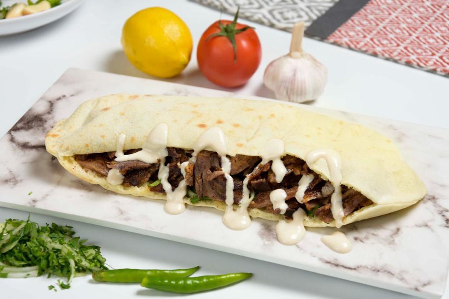 Large Oven Meat Shawarma