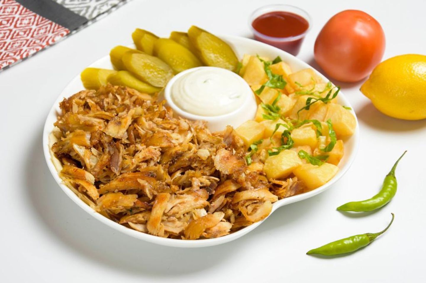 Chicken Shawerma Dish