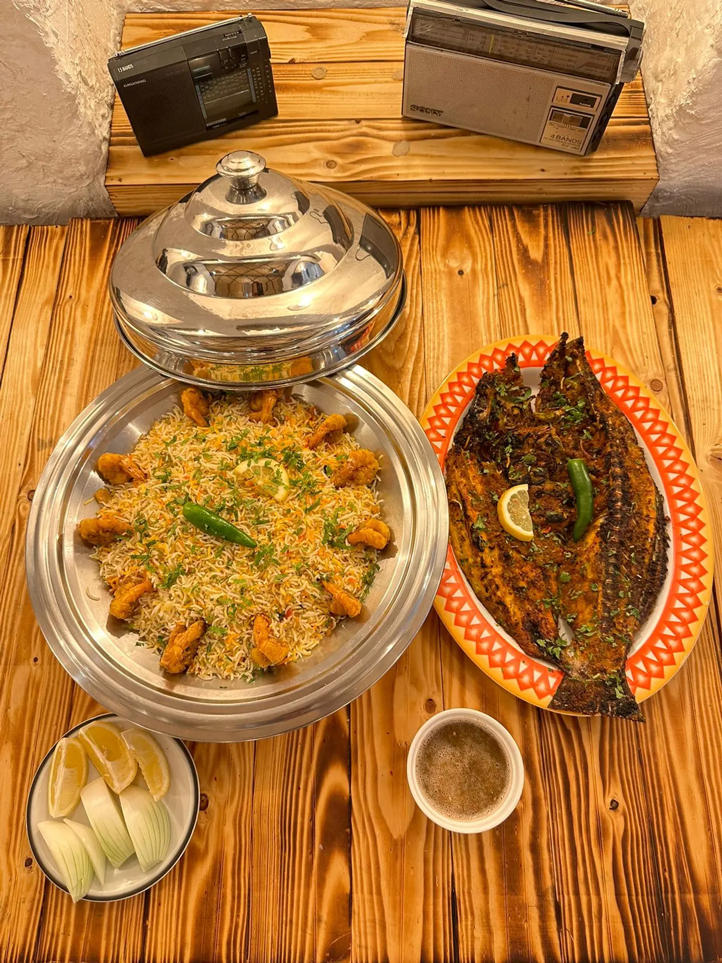 وجبة عروسة روبيان