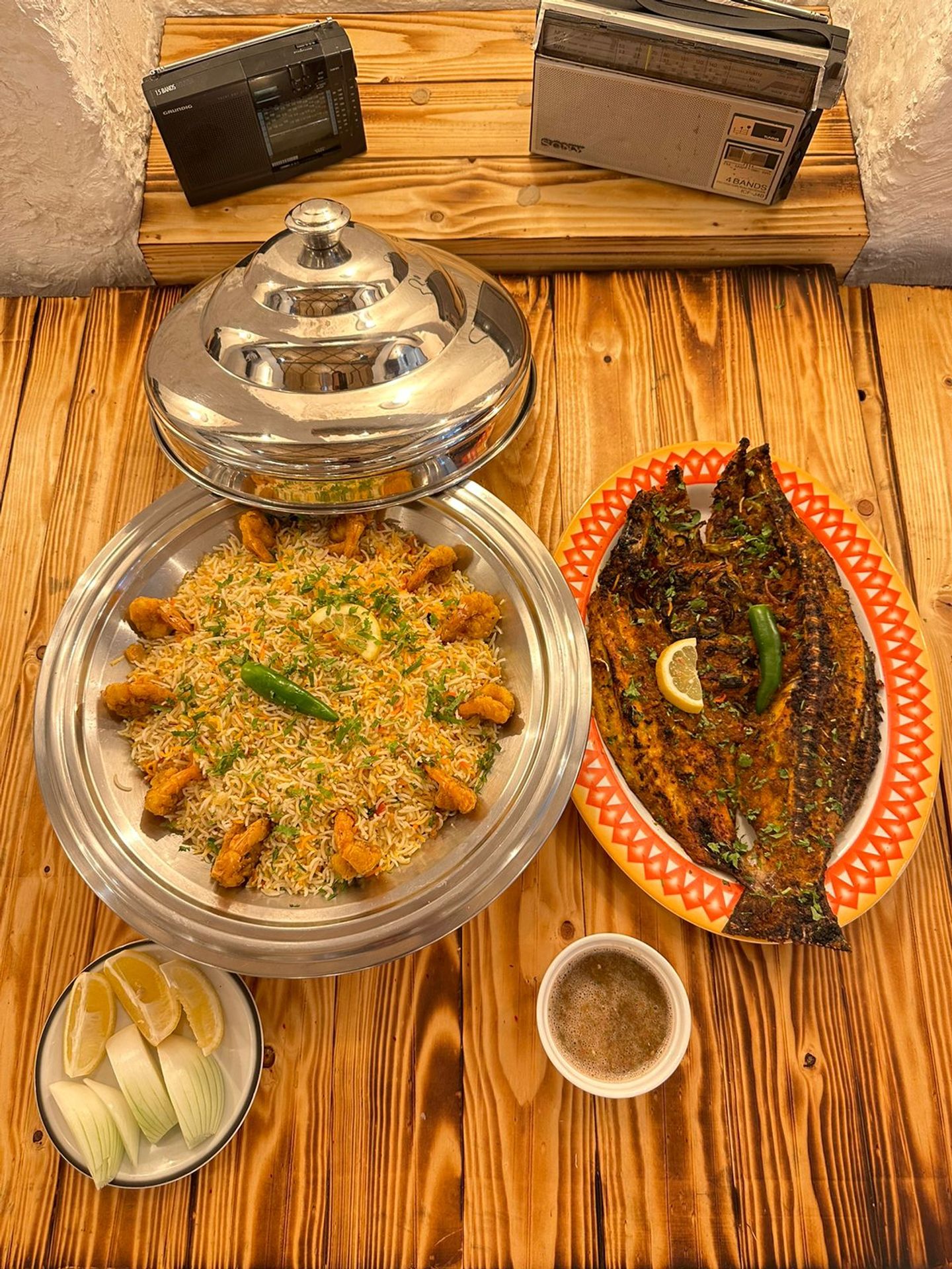 وجبة عروسة روبيان