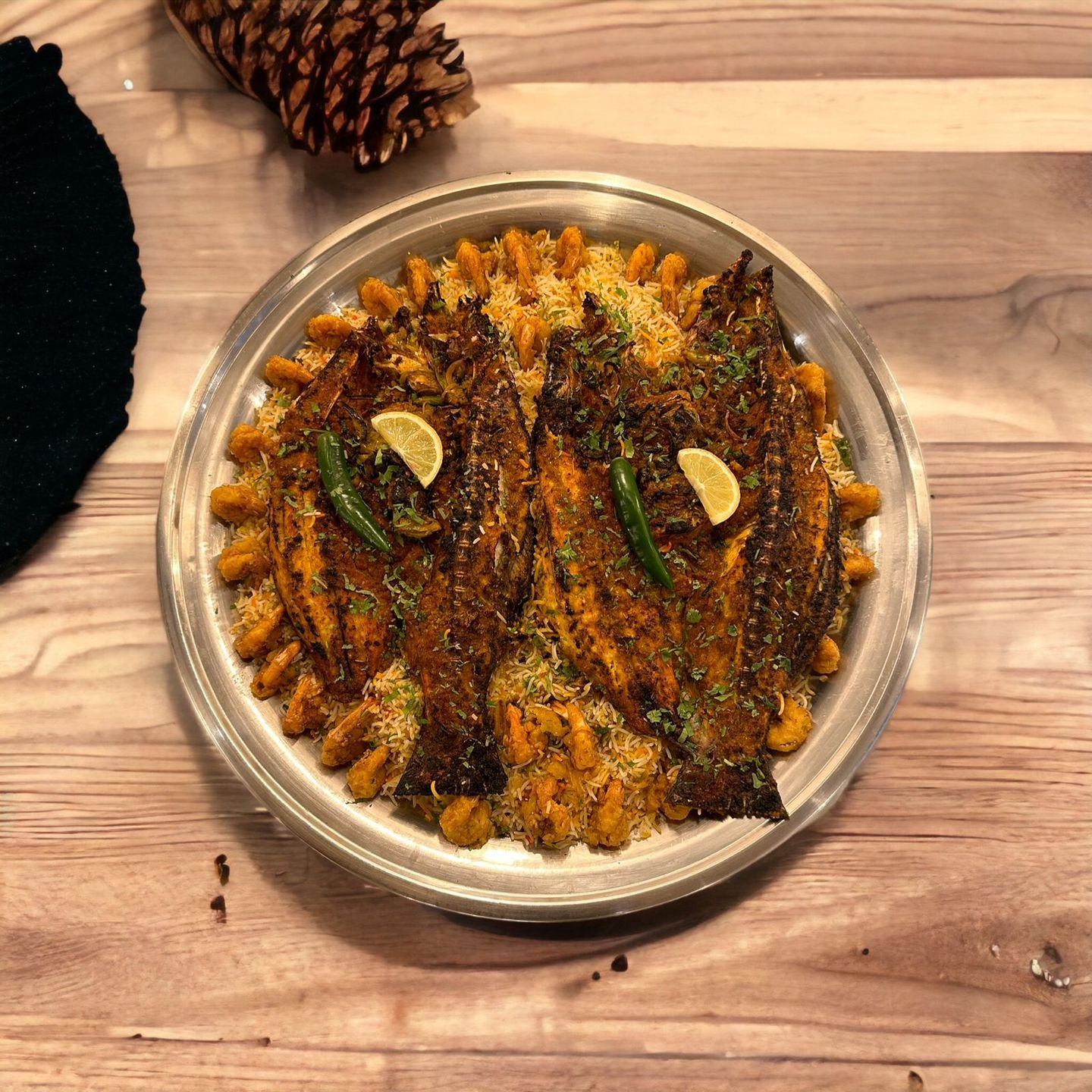 وجبة عروسة روبيان