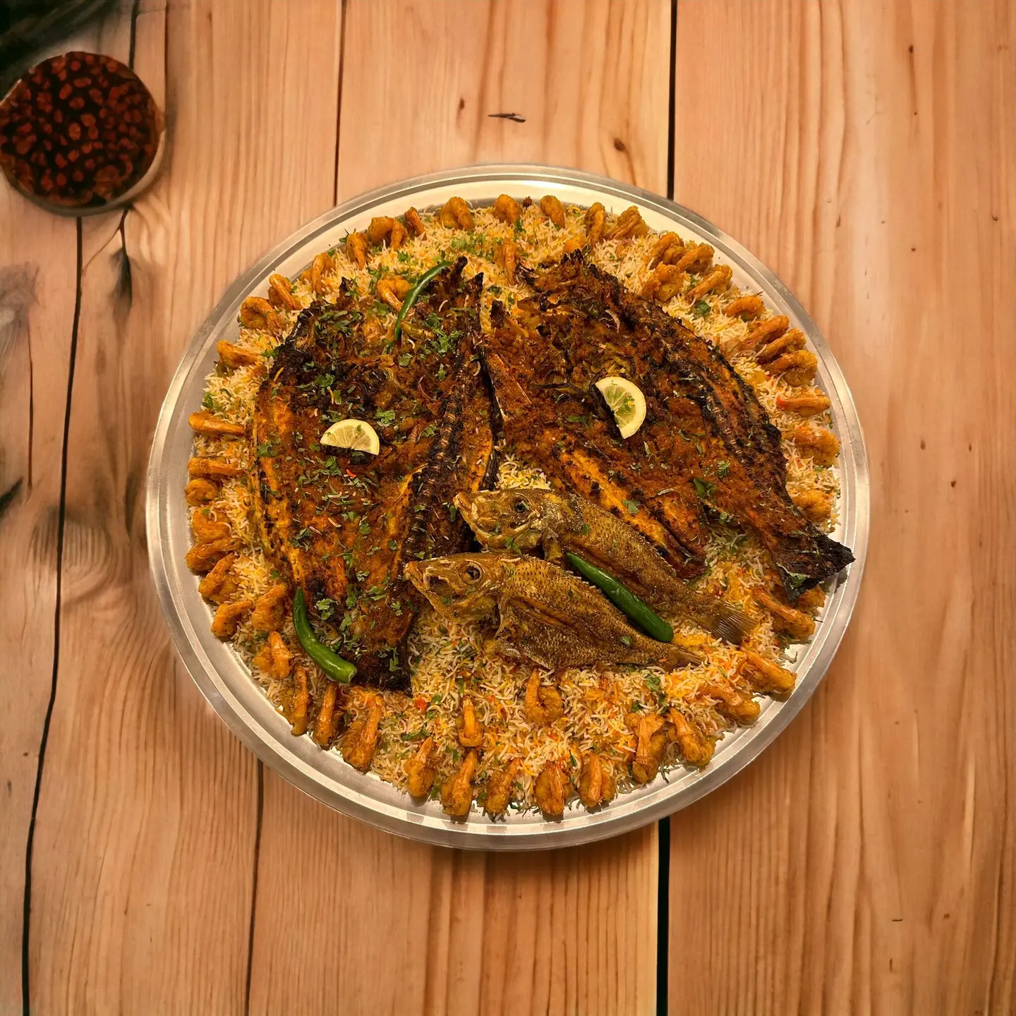 وجبة شعري و عروسة و ربيان